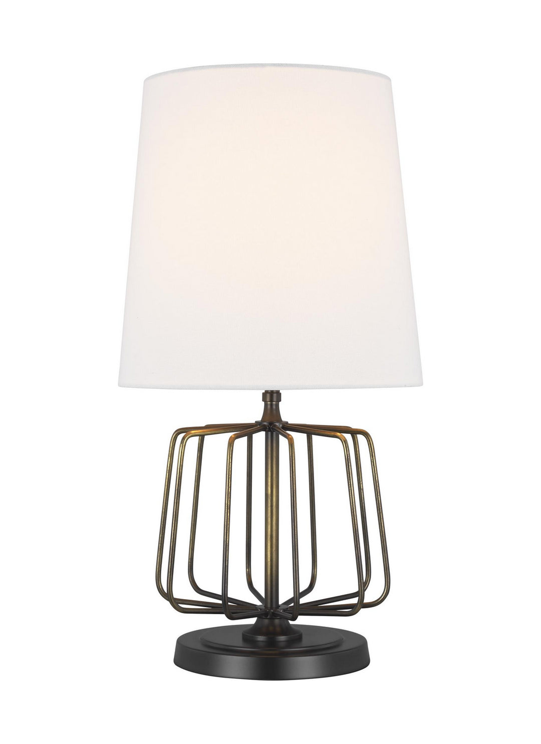 Visual Comfort Studio TT1121AB1 Milo One Light Table Lamp Lamp Brass