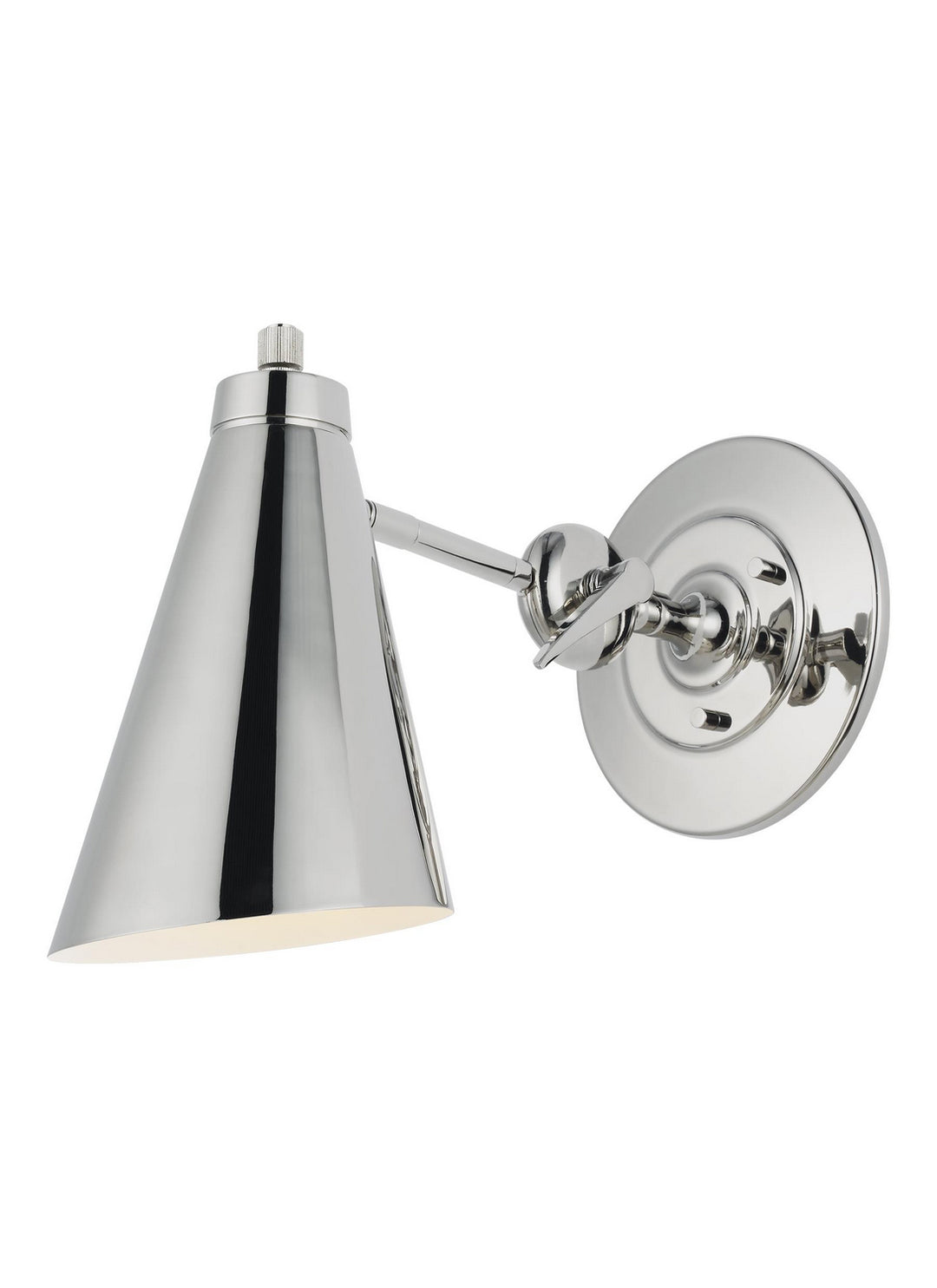 Visual Comfort Studio Signoret TW1061PN Wall Light - Polished Nickel