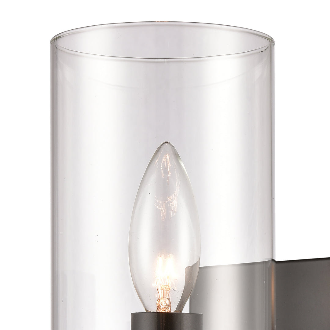Elk Oakland CN290126 Wall Sconce Light - Black