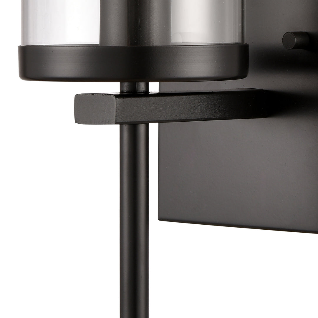 Elk Oakland CN290126 Wall Sconce Light - Black