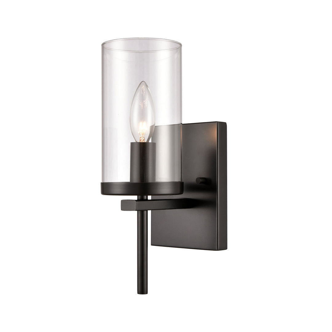 Elk Oakland CN290126 Wall Sconce Light - Black