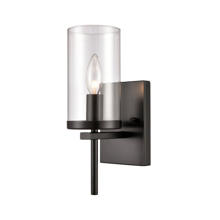 Elk Oakland CN290126 Wall Sconce Light - Black