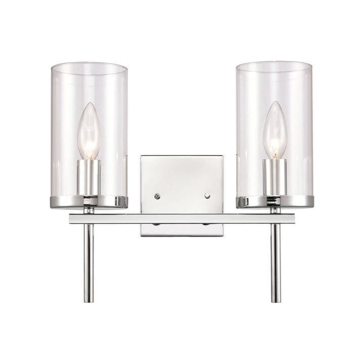 Elk Oakland CN290213 Bath Vanity Light 14 in. wide - Chrome