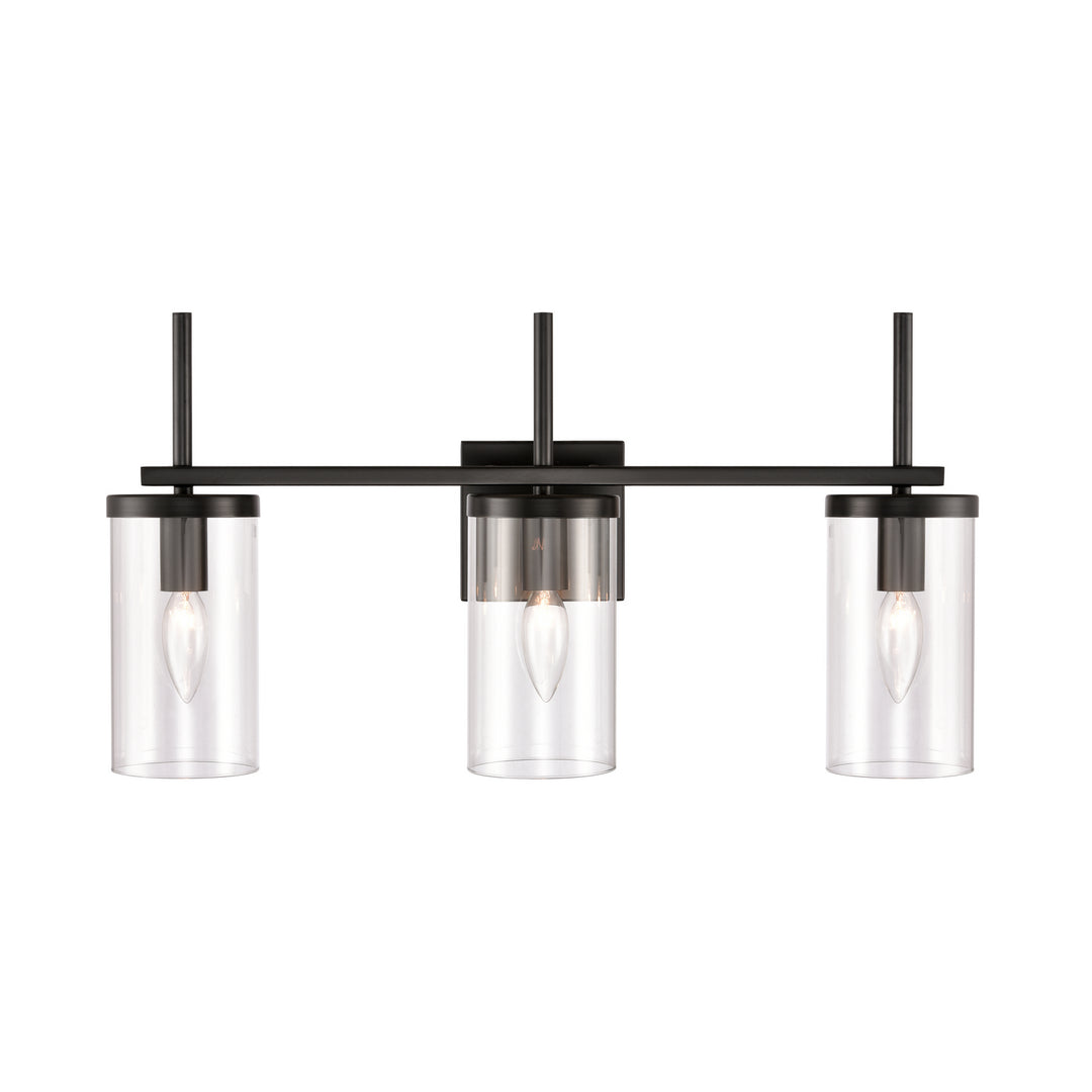 Elk Oakland CN290316 Bath Vanity Light 23 in. wide - Black