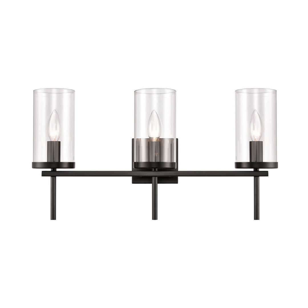 Elk Oakland CN290316 Bath Vanity Light 23 in. wide - Black