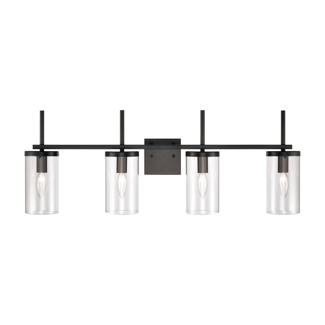 Elk Oakland CN290416 Bath Vanity Light 33 in. wide - Black