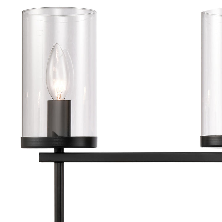 Elk Oakland CN290416 Bath Vanity Light 33 in. wide - Black
