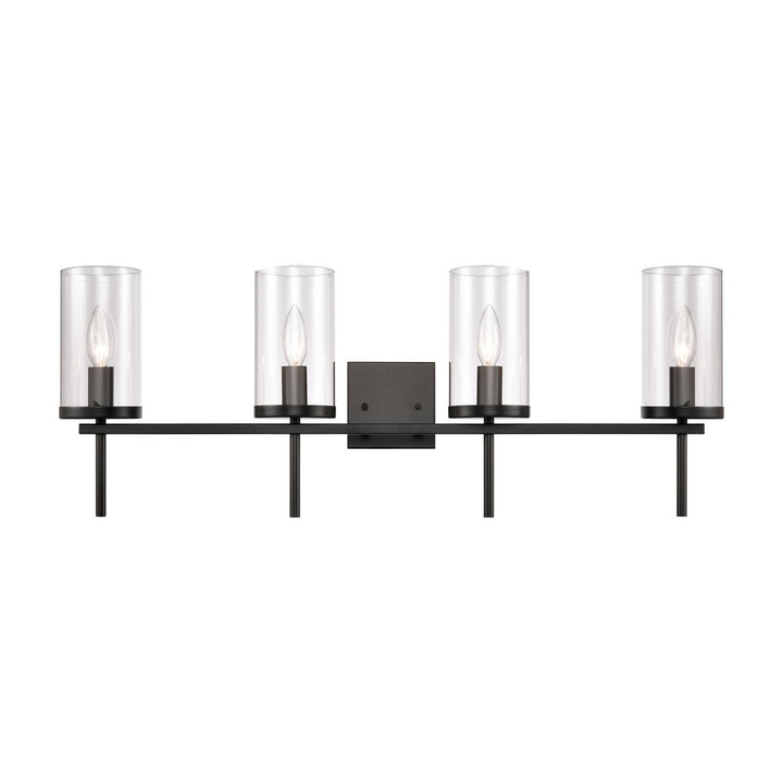 Elk Oakland CN290416 Bath Vanity Light 33 in. wide - Black
