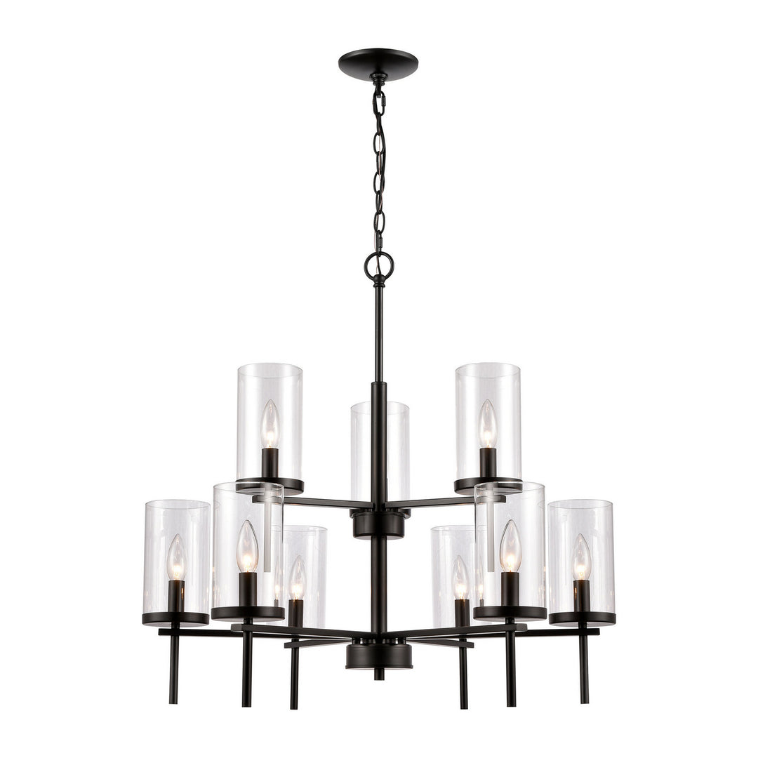 Elk Oakland CN290926 Chandelier Light - Black