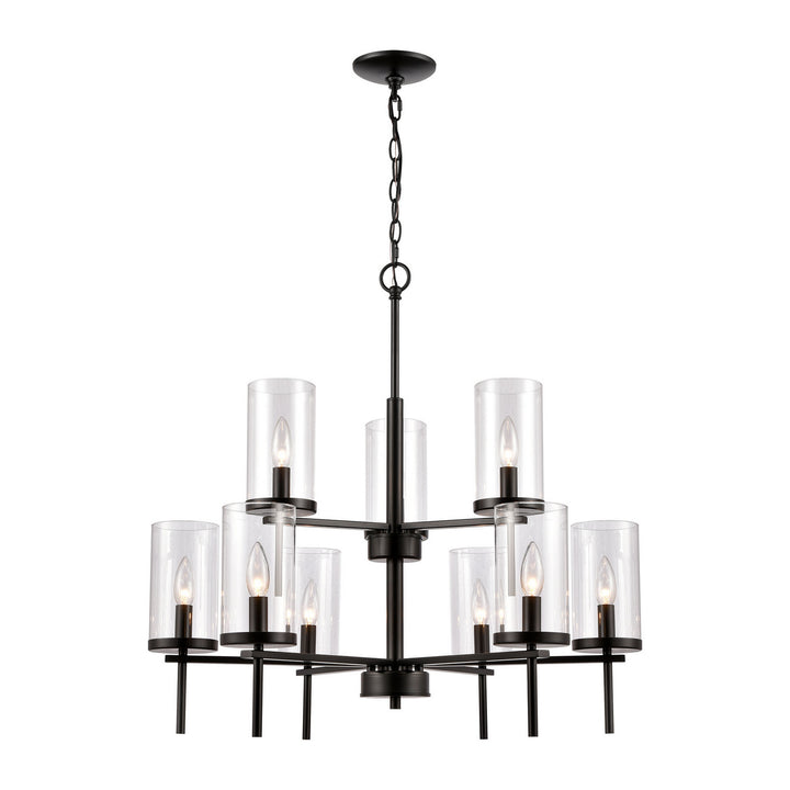 Elk Oakland CN290926 Chandelier Light - Black