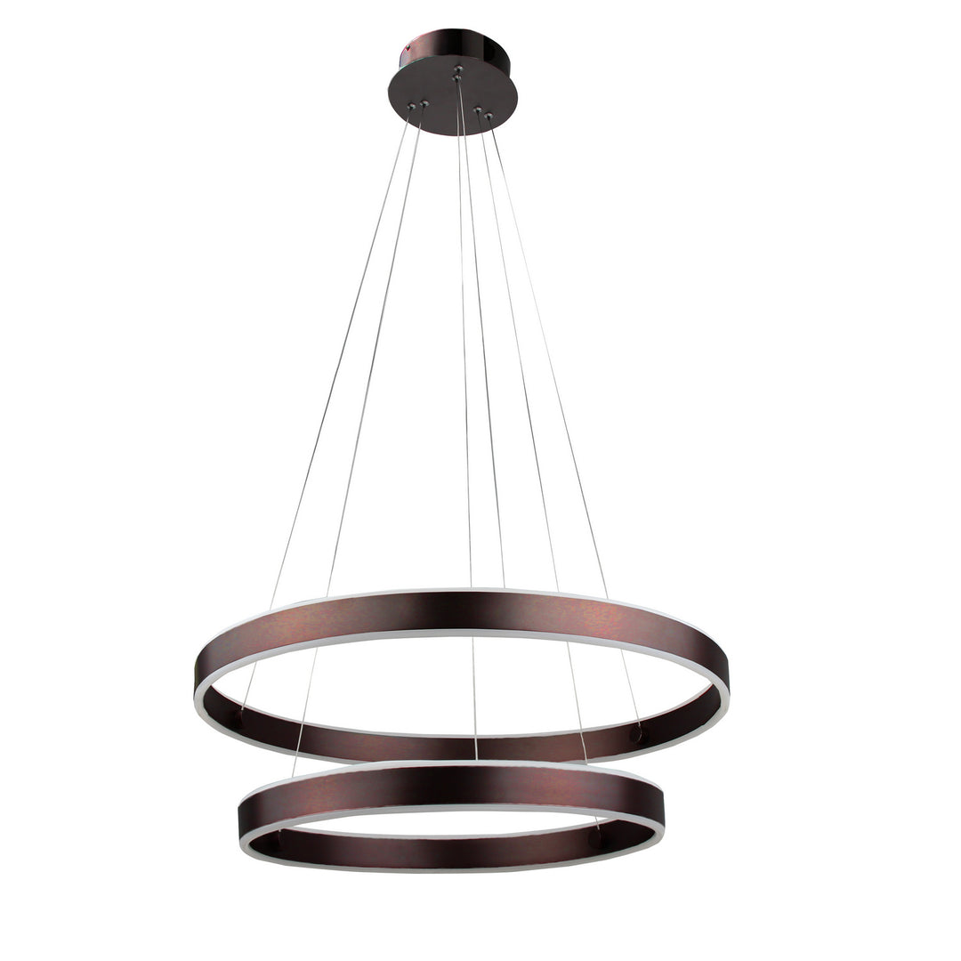 HOMEnhancements Vivio 7-70184 Pendant Light - Coffee Brown