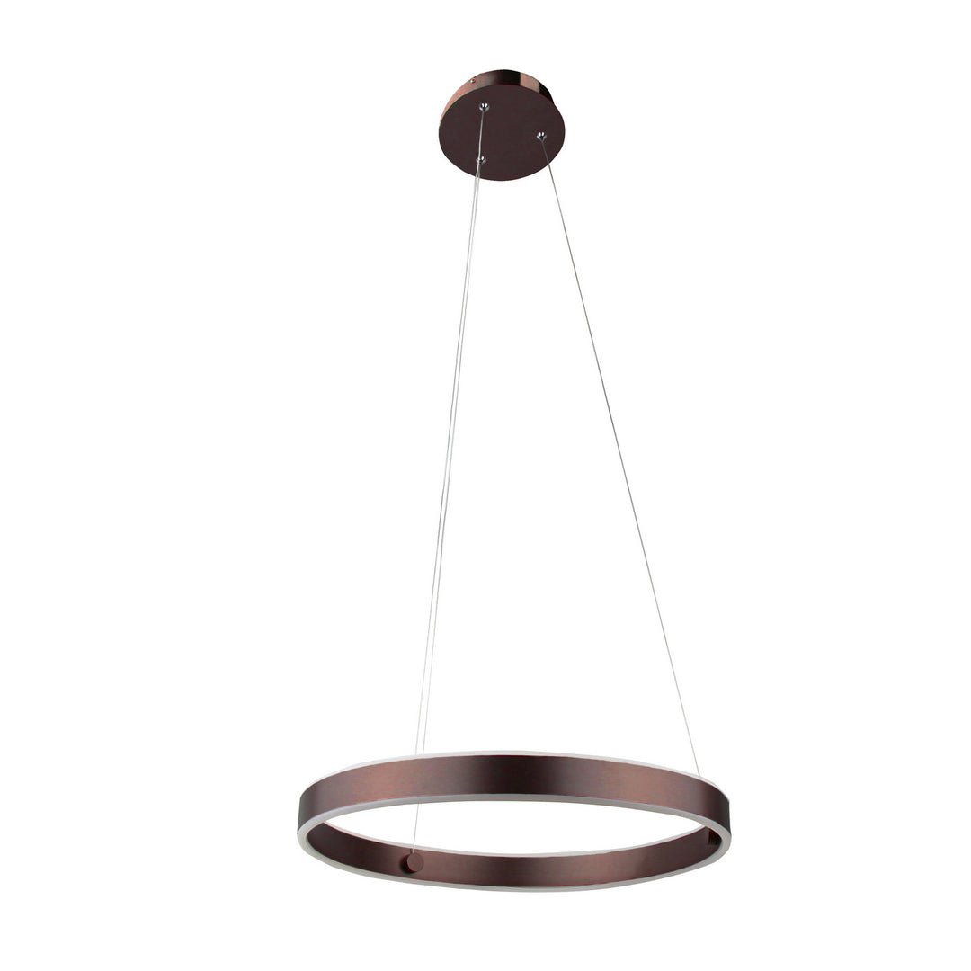 HOMEnhancements Vivio 7-70187 Pendant Light - Coffee Brown