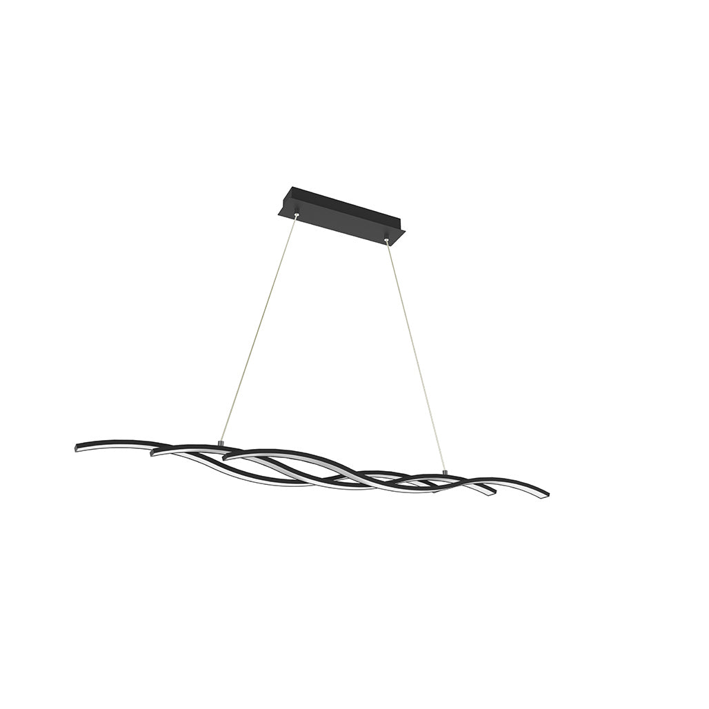 HOMEnhancements Vivio 7-70202 Pendant Light - Matte Black