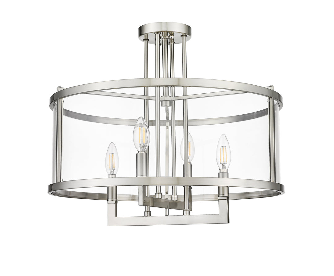 HOMEnhancements Vivio 7-70205 Ceiling Light - Brushed Nickel