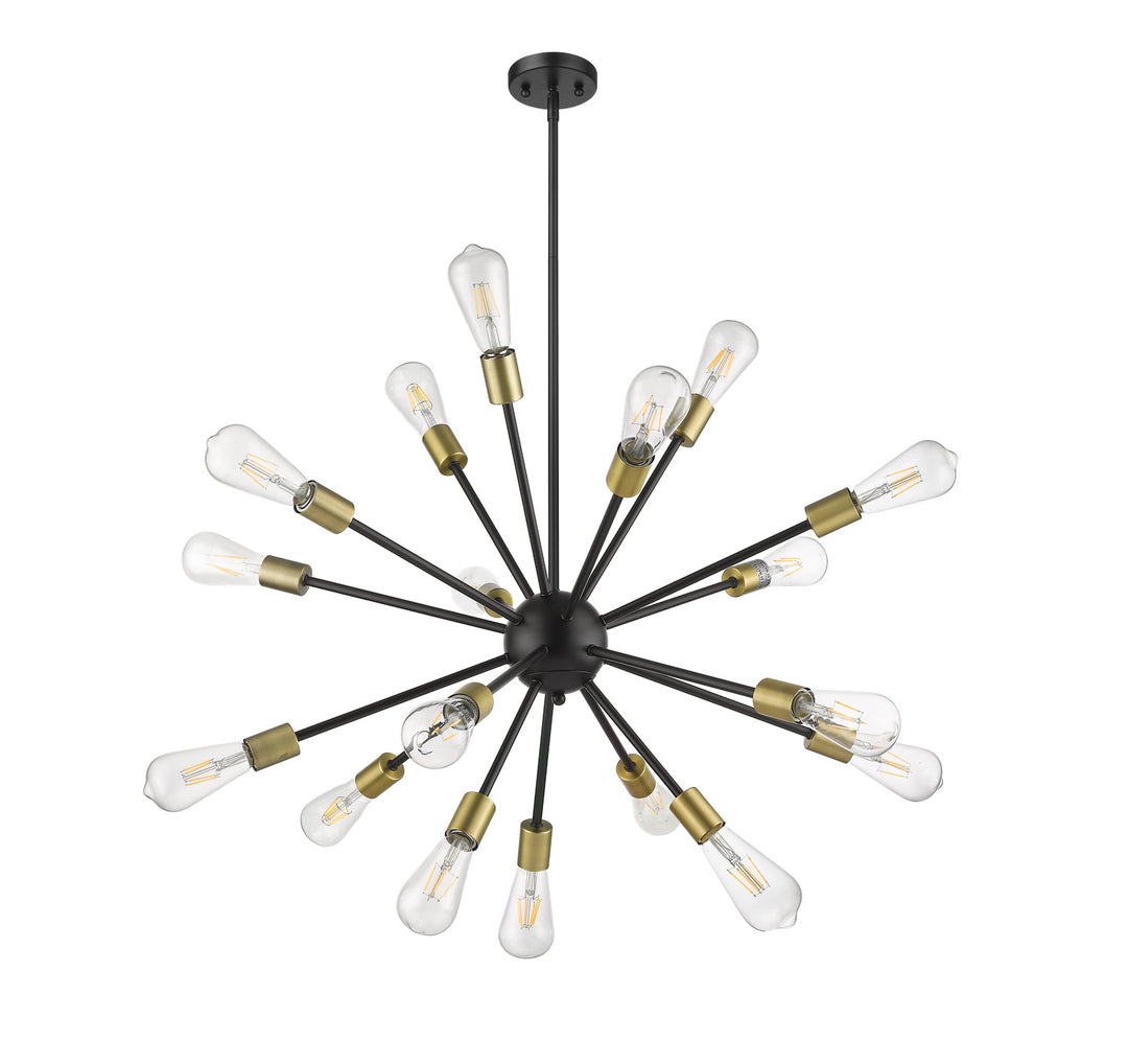 HOMEnhancements Vivio 7-70223 Chandelier Light - Matte Black