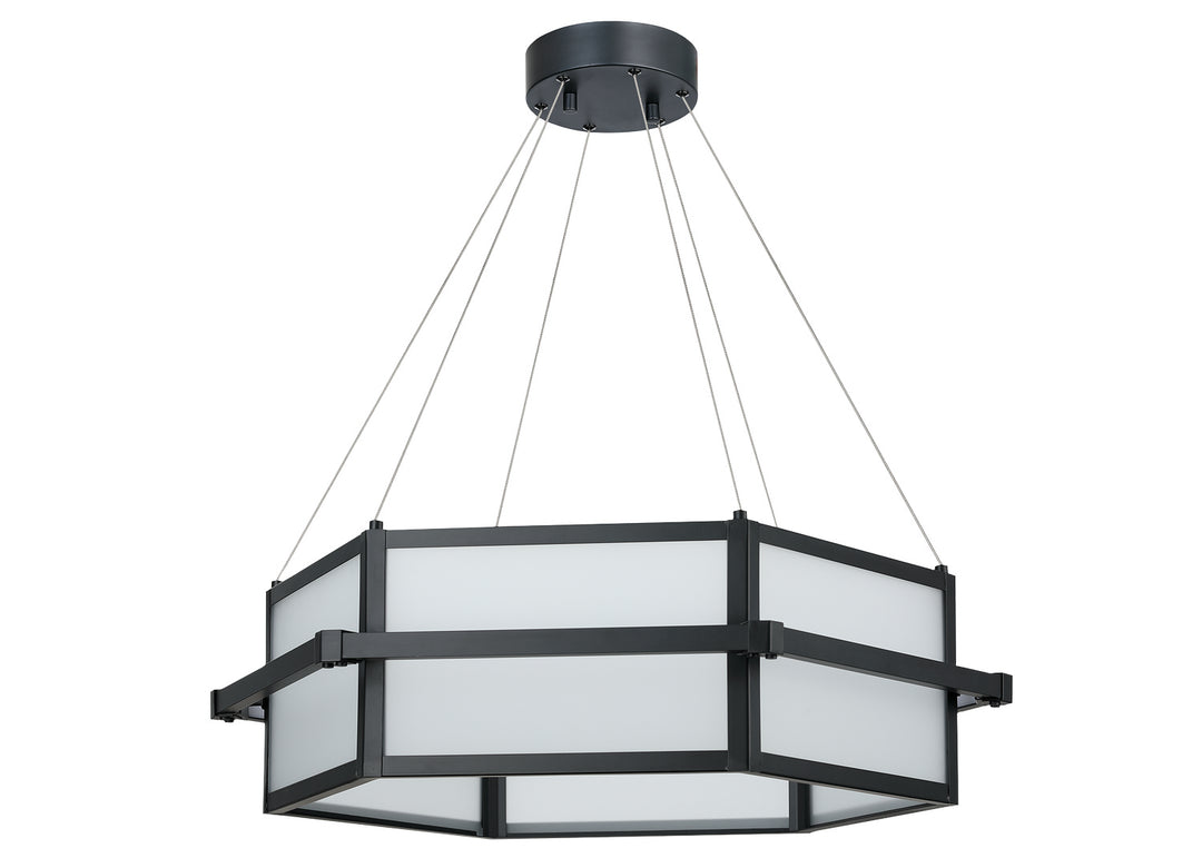 HOMEnhancements Vivio 7-70283 Pendant Light - Matte Black