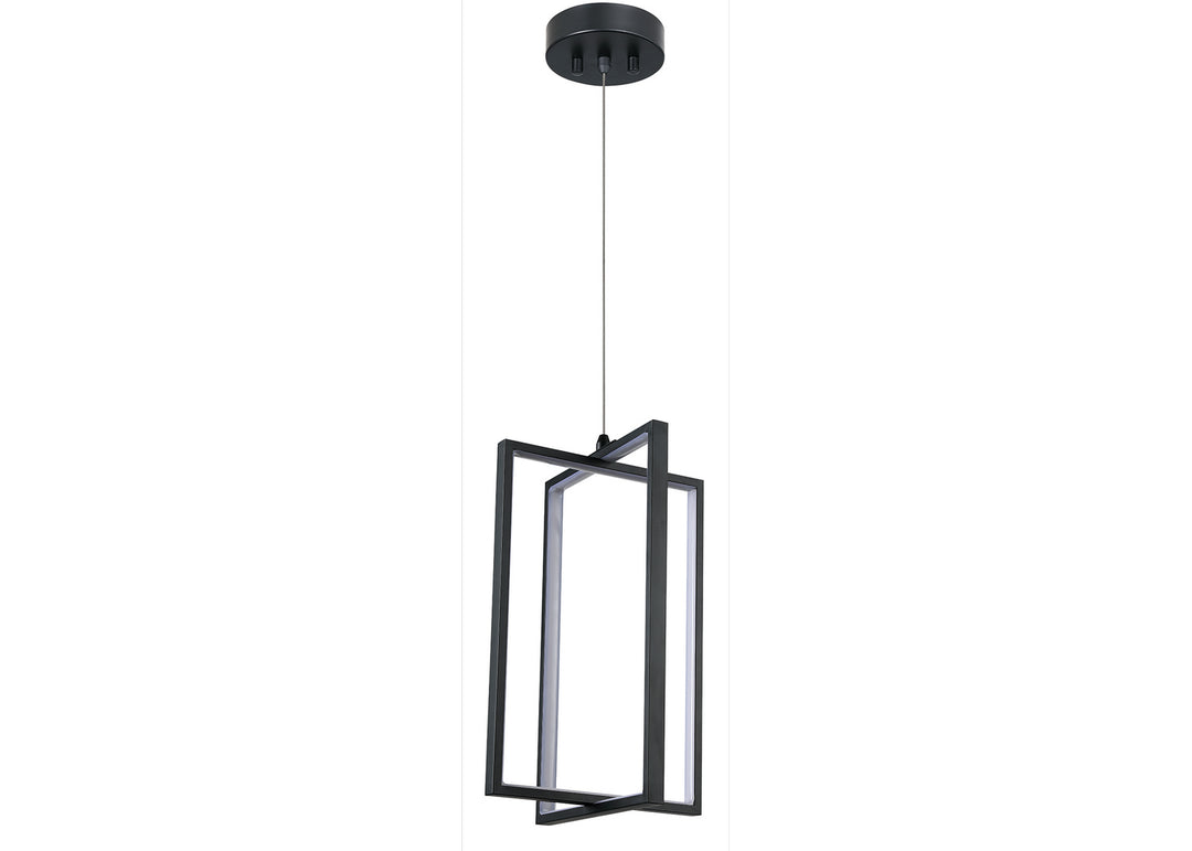 HOMEnhancements Vivio 7-70286 Pendant Light - Matte Black