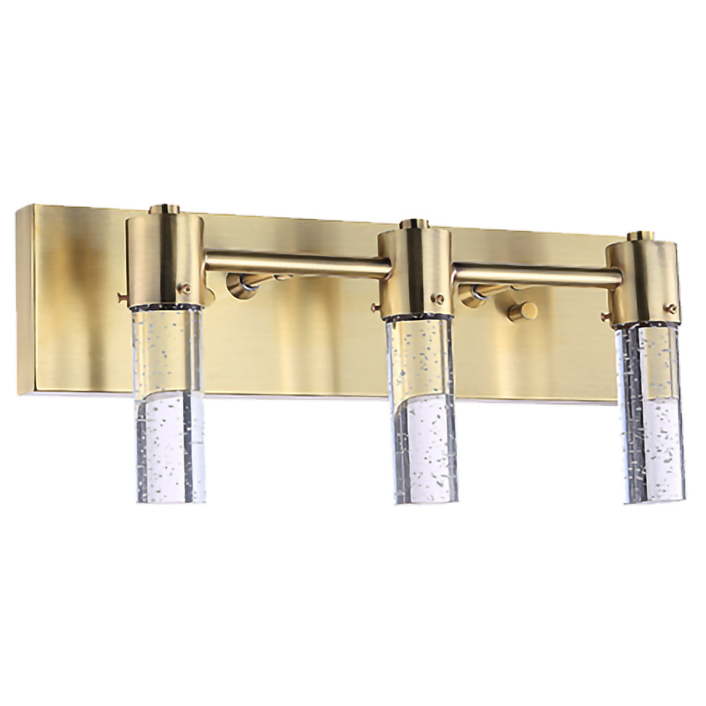 HOMEnhancements Vivio 7-70295 Bath Vanity Light 9 in. wide - Matte Gold