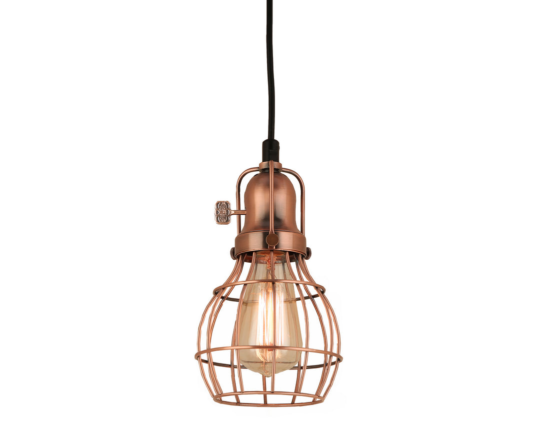 Hi Lite Baldwin H-99545-C-49-49 Pendant Light - Weathered Copper