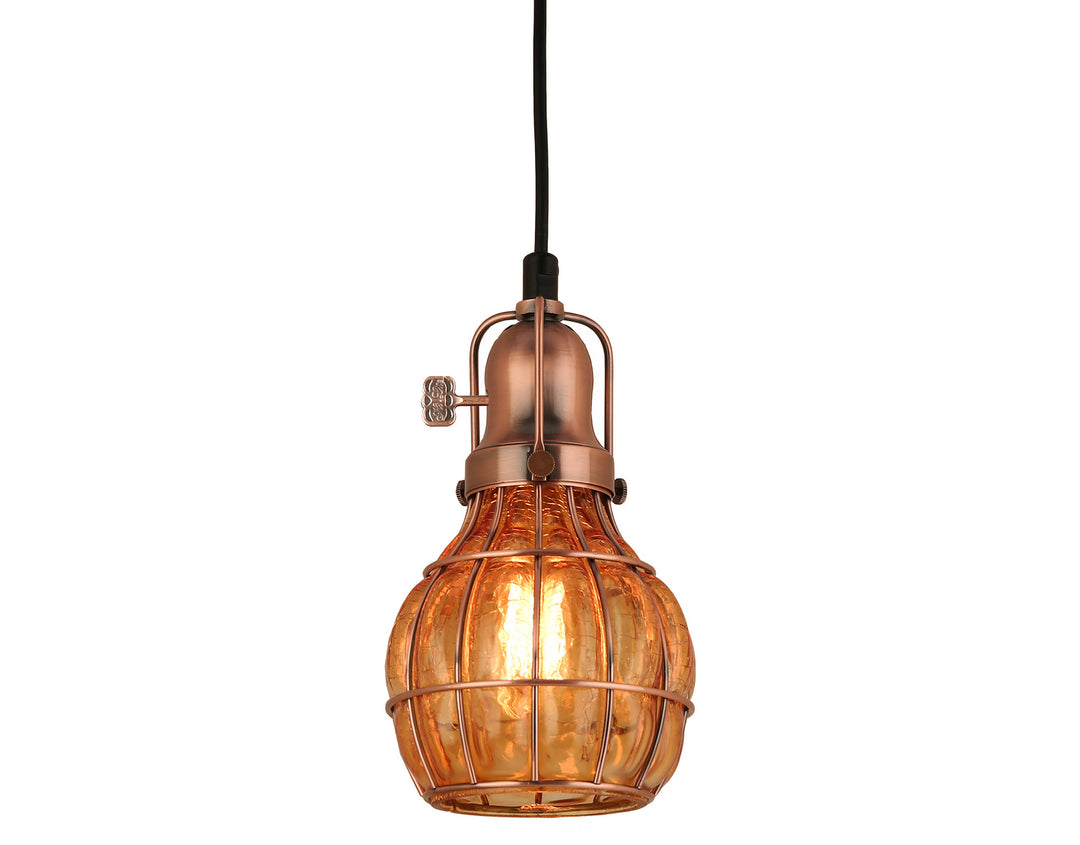 Hi Lite Baldwin H-99546-C-49-AMC Pendant Light - Weathered Copper