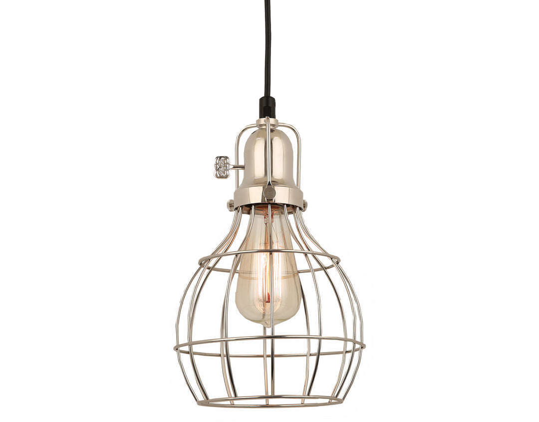 Hi Lite Baldwin H-99548-C-160-160 Pendant Light - Polished Nickel