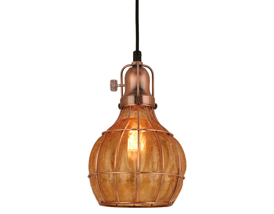 Hi Lite Baldwin H-99549-C-49-AMC Pendant Light - Weathered Copper