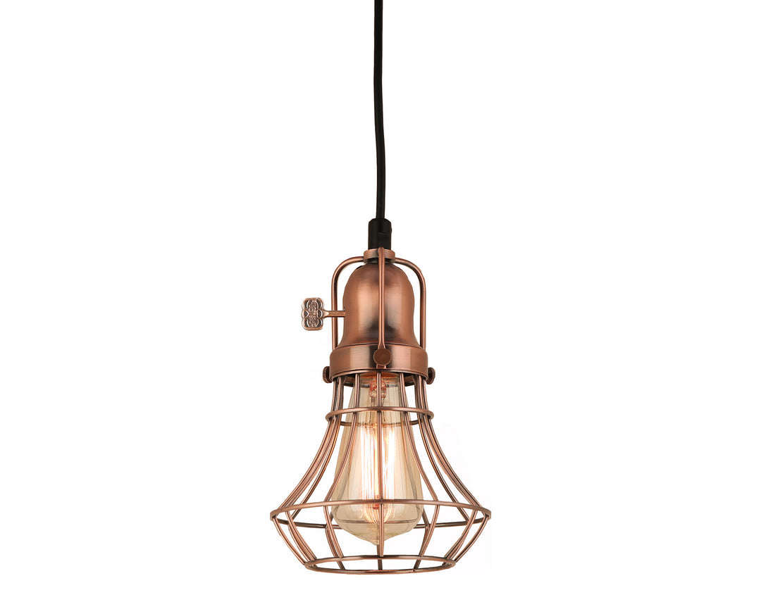 Hi Lite Lani H-99555-C-49-49 Pendant Light - Weathered Copper