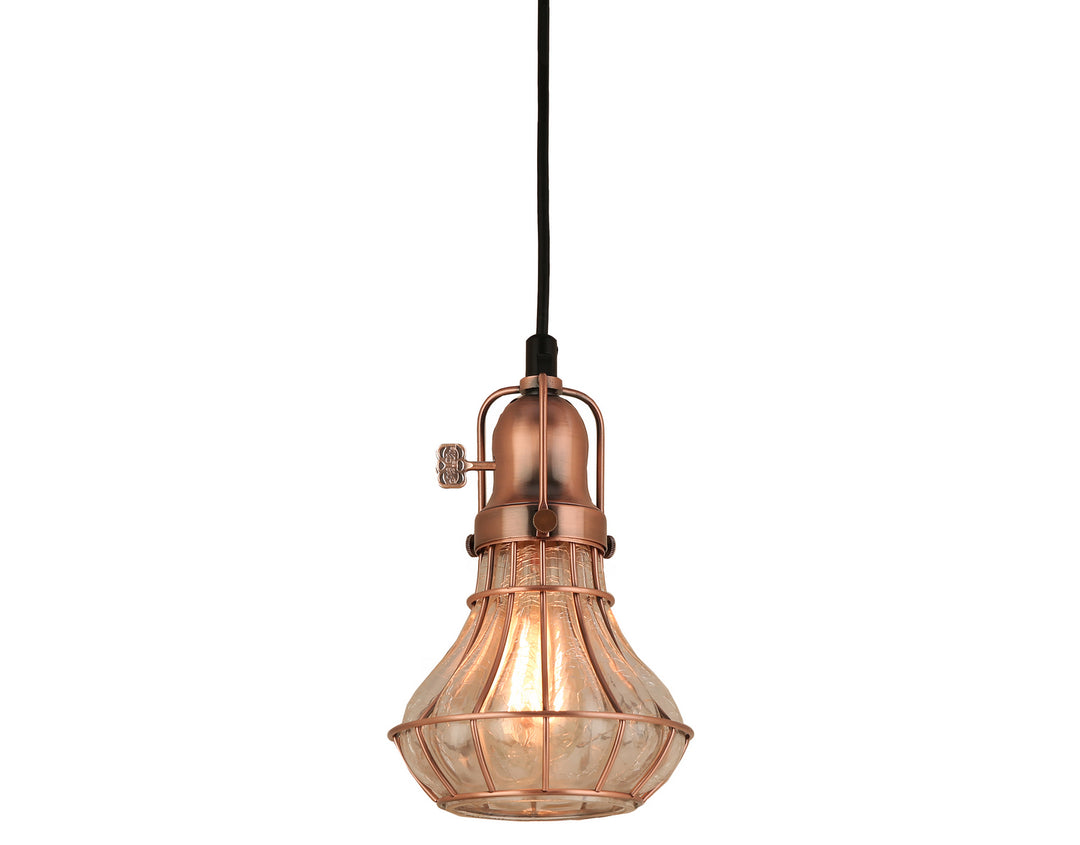 Hi Lite Lani H-99556-C-49-CLC Pendant Light - Weathered Copper