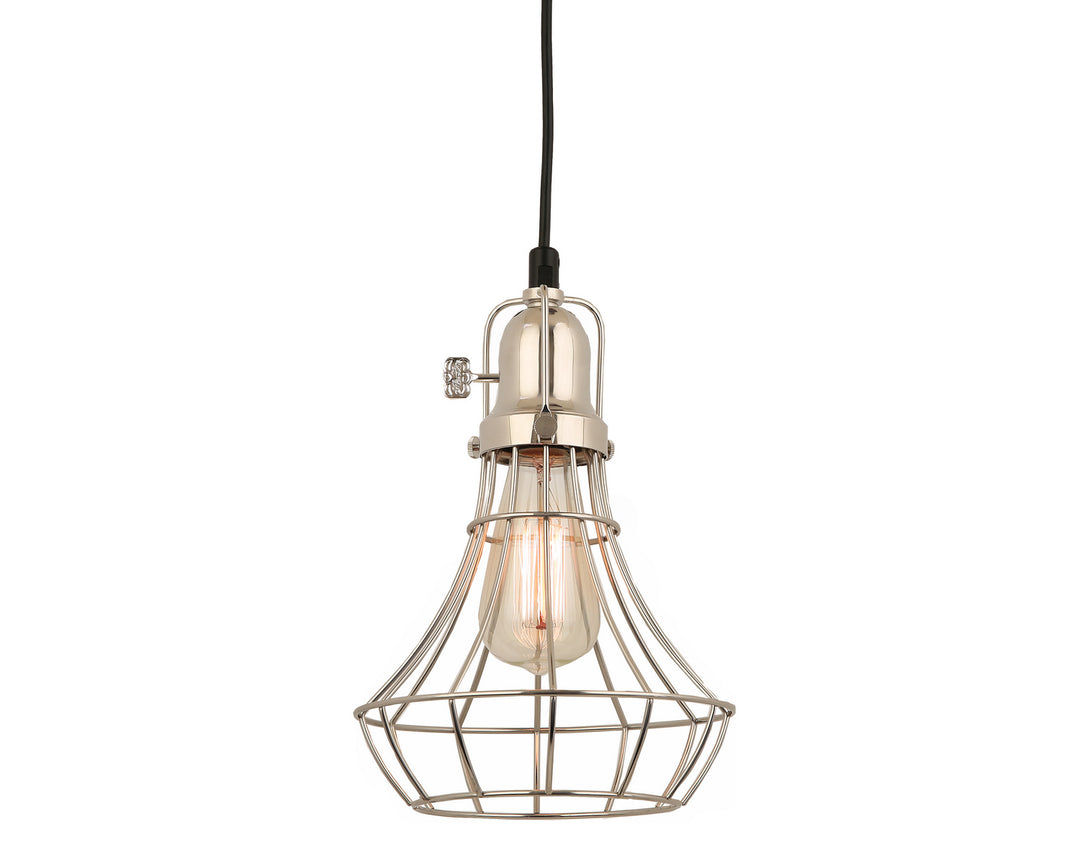 Hi Lite Lani H-99558-C-160-160 Pendant Light - Polished Nickel