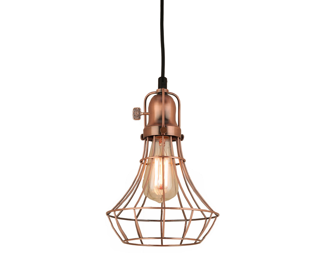 Hi Lite Lani H-99558-C-49-49 Pendant Light - Weathered Copper