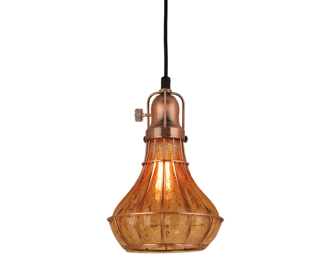 Hi Lite Lani H-99559-C-49-AMC Pendant Light - Weathered Copper