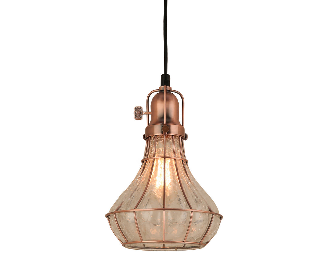 Hi Lite Lani H-99559-C-49-CLC Pendant Light - Weathered Copper