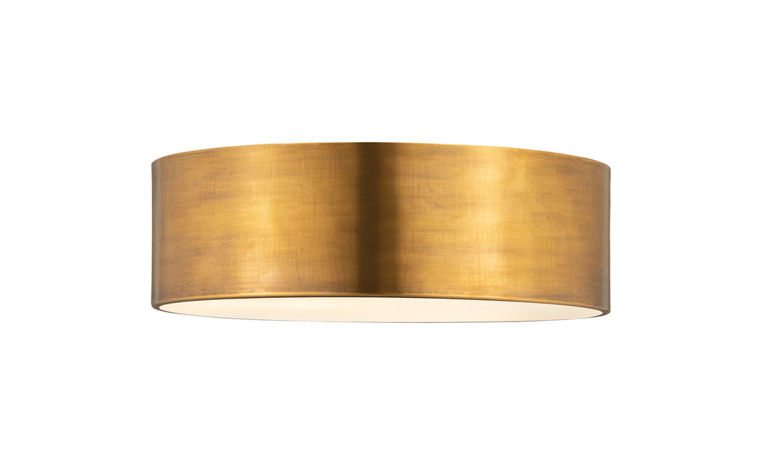 Z-Lite Harley 2302F3-RB Ceiling Light - Rubbed Brass