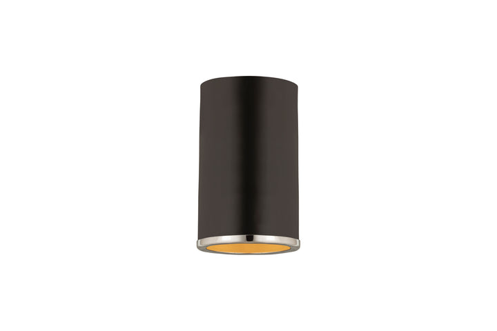 Z-Lite Arlo 2303F1-MB-CH Ceiling Light - Matte Black / Chrome