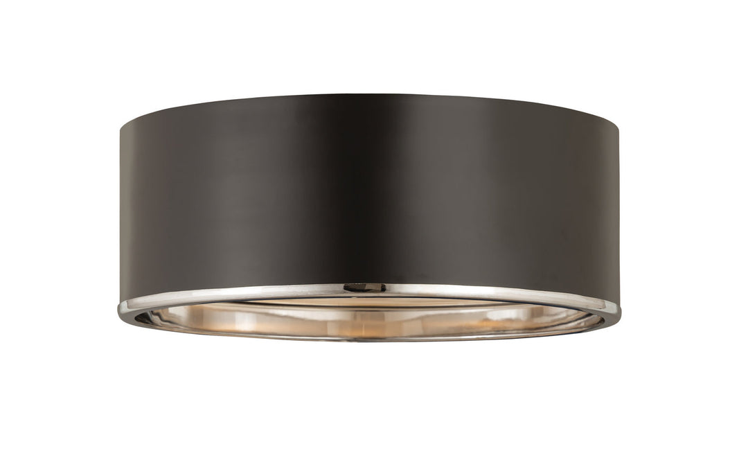Z-Lite Arlo 2303F4-MB-CH Ceiling Light - Matte Black / Chrome