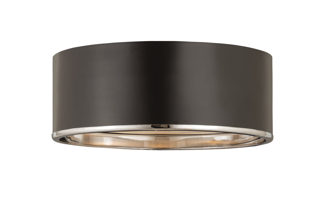 Z-Lite Arlo 2303F4-MB-CH Ceiling Light - Matte Black / Chrome