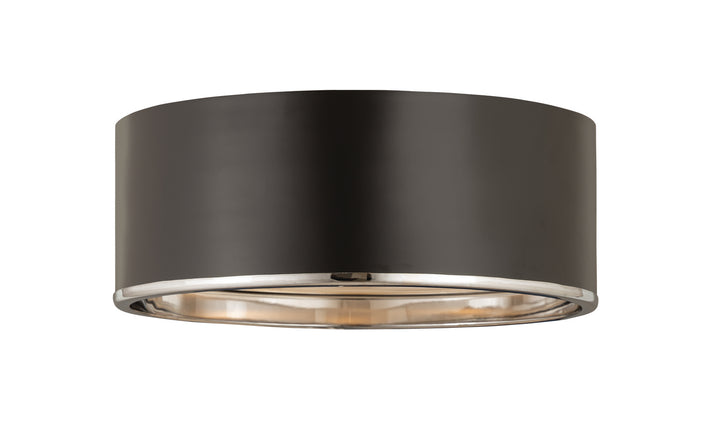 Z-Lite Arlo 2303F4-MB-CH Ceiling Light - Matte Black / Chrome
