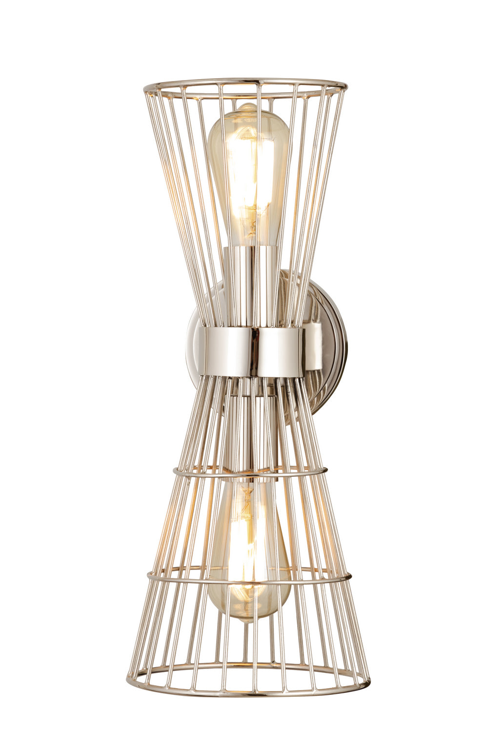 Z-Lite Alito 6015-2S-PN Wall Sconce Light - Polished Nickel