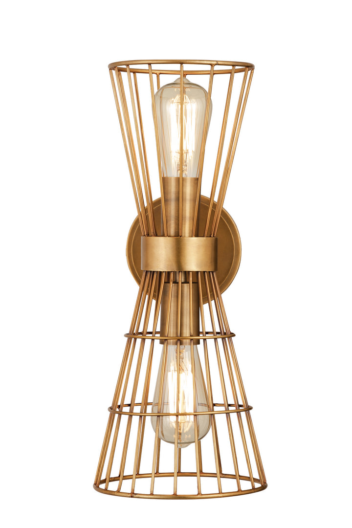 Z-Lite Alito 6015-2S-RB Wall Sconce Light - Rubbed Brass