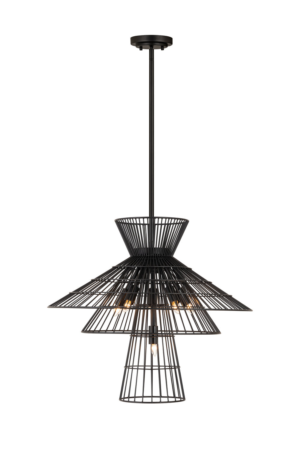 Z-Lite Alito 6015-6MB Chandelier Light - Matte Black