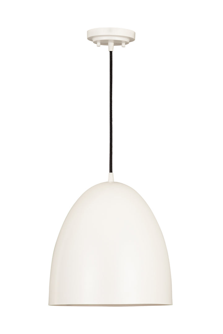 Z-Lite Z Studio Dome Pendant 6012P12-SWH Pendant Light - Satin White