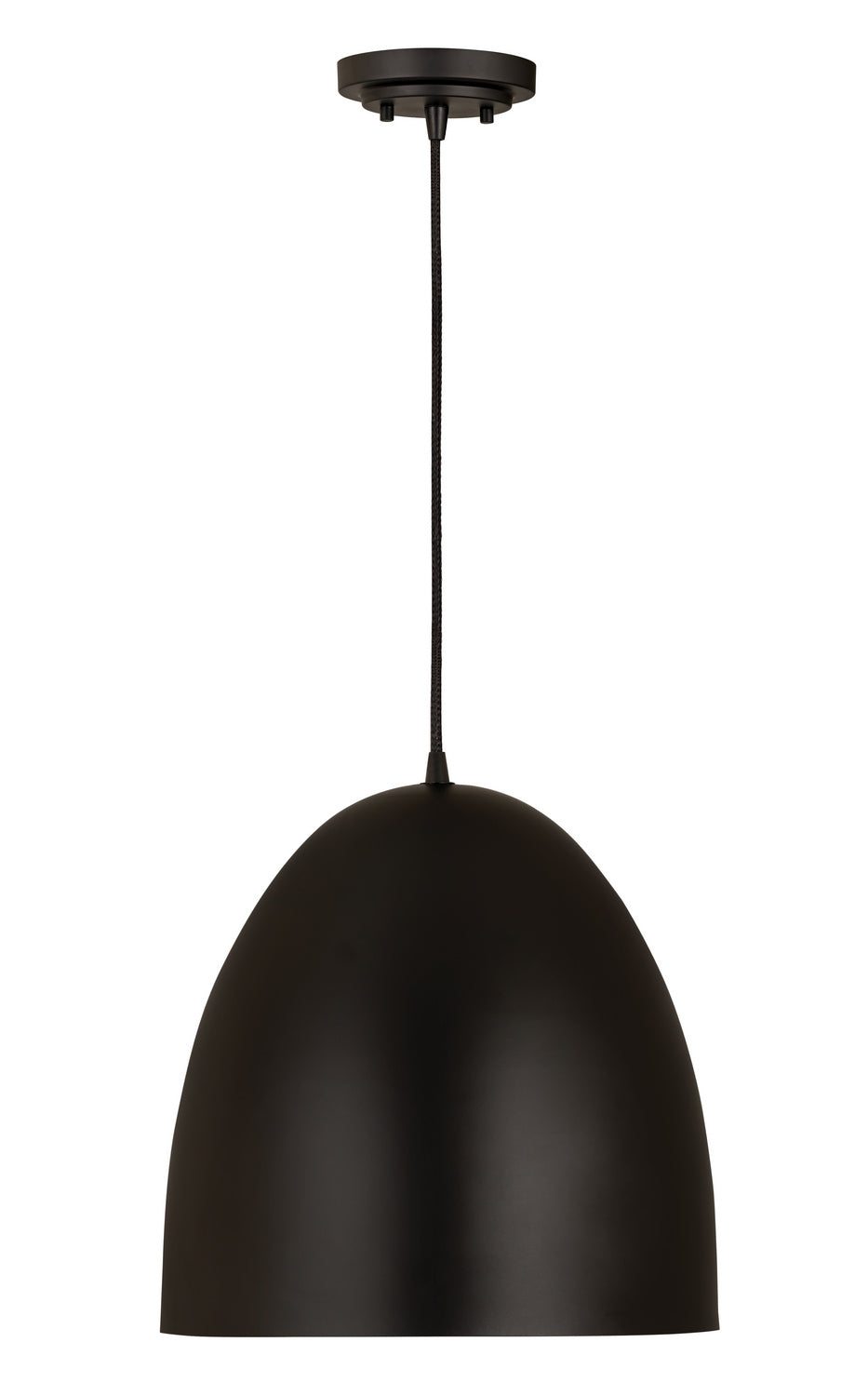 Z-Lite Z Studio Dome Pendant 6012P19-SBK Pendant Light - Satin Black