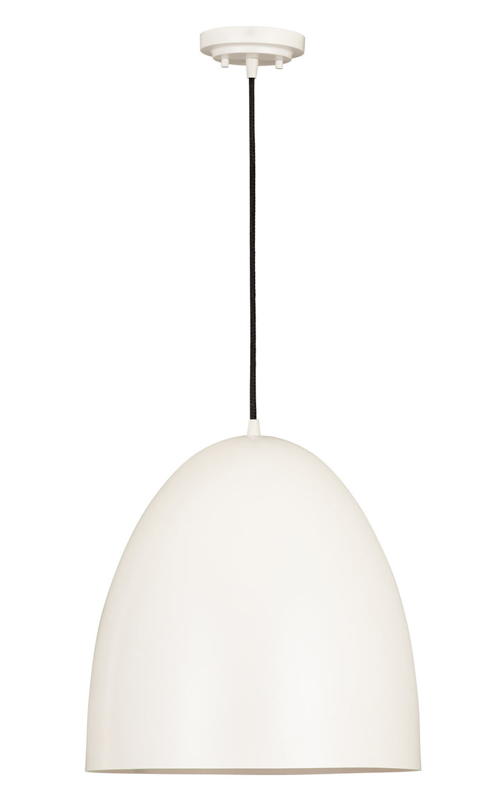 Z-Lite Z Studio Dome Pendant 6012P19-SWH Pendant Light - Satin White