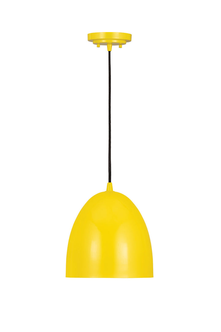 Z-Lite Z Studio Dome Pendant 6012P9-YEL Pendant Light - Yellow