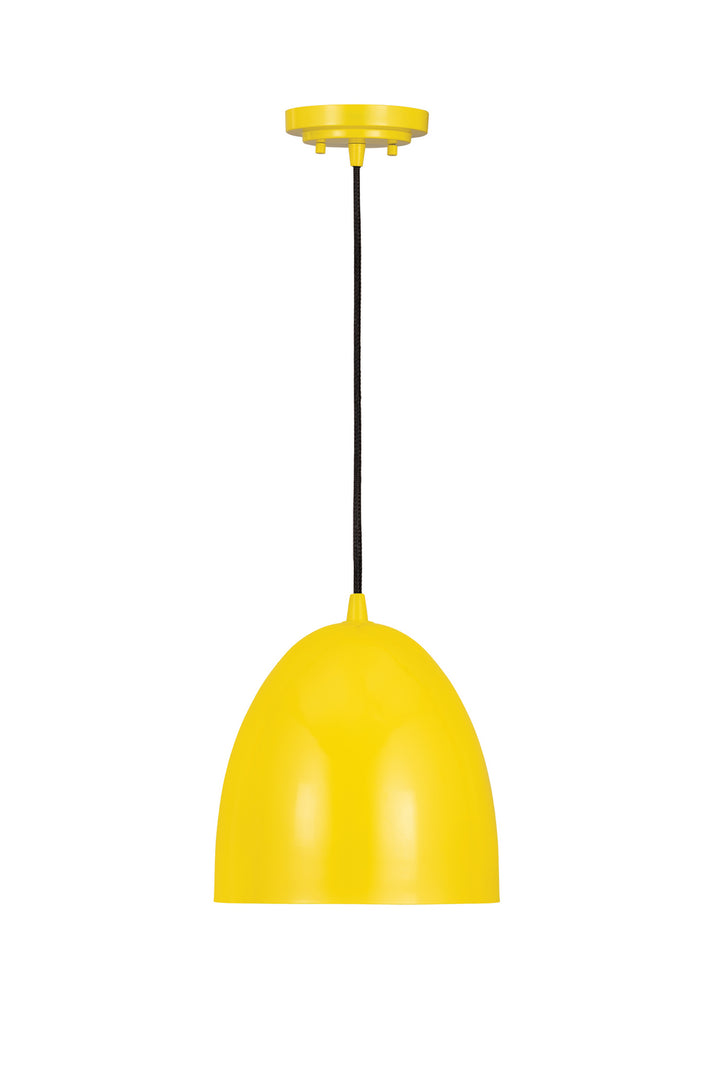 Z-Lite Z Studio Dome Pendant 6012P9-YEL Pendant Light - Yellow