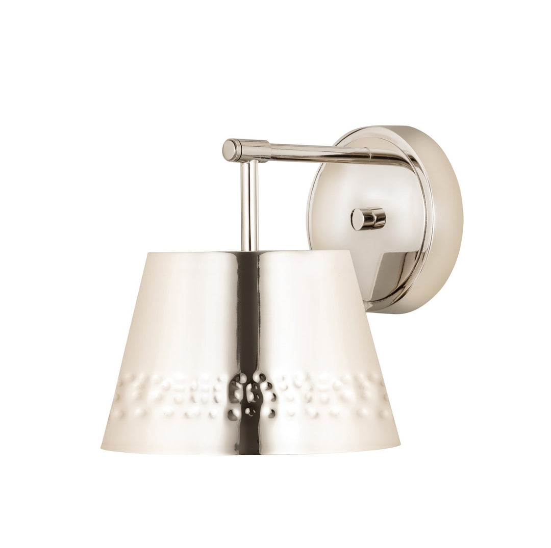 Z-Lite Maddox 6013-1S-PN Wall Sconce Light - Polished Nickel