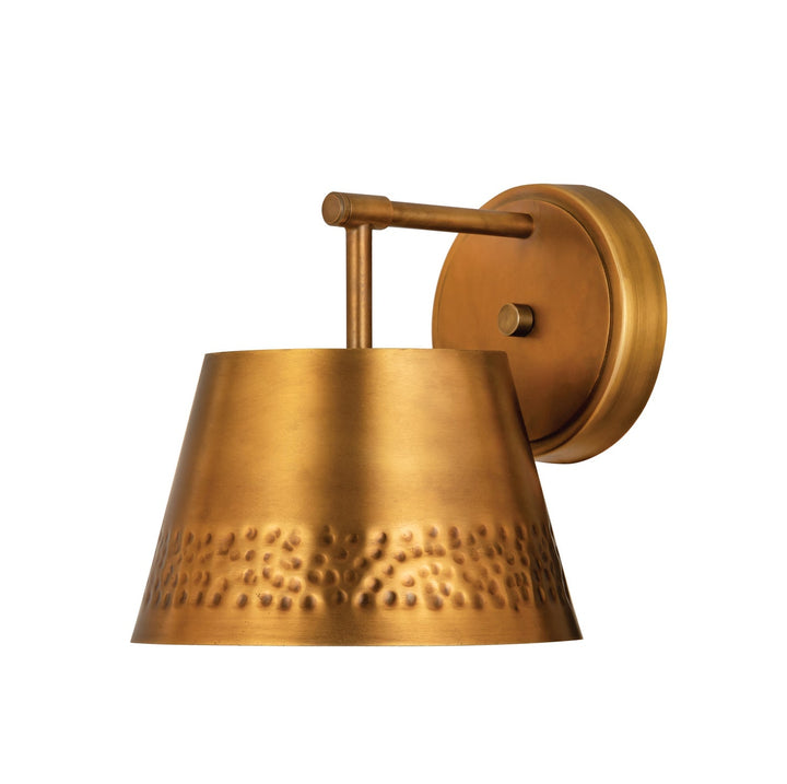 Z-Lite Maddox 6013-1S-RB Wall Sconce Light - Rubbed Brass