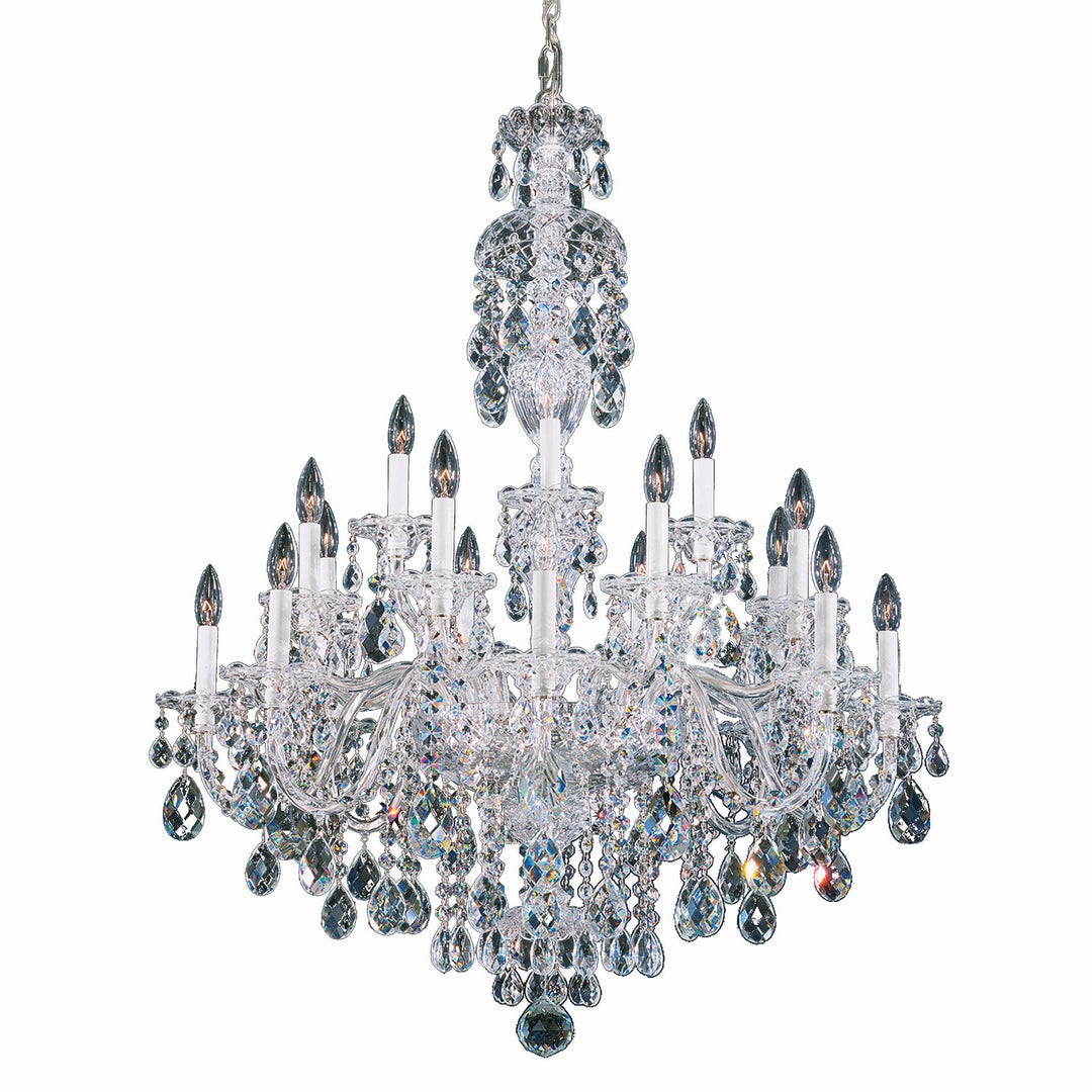 Schonbek Lighting 2998-40A  Sterling Chandelier Polished Silver