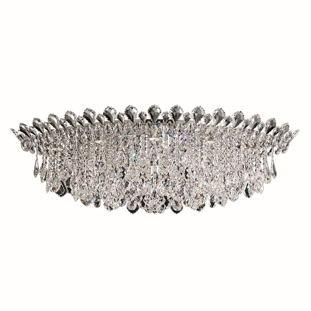 Schonbek Lighting TR4801N-401A  Trilliane Strands Ceiling Light Polished Stainless Steel