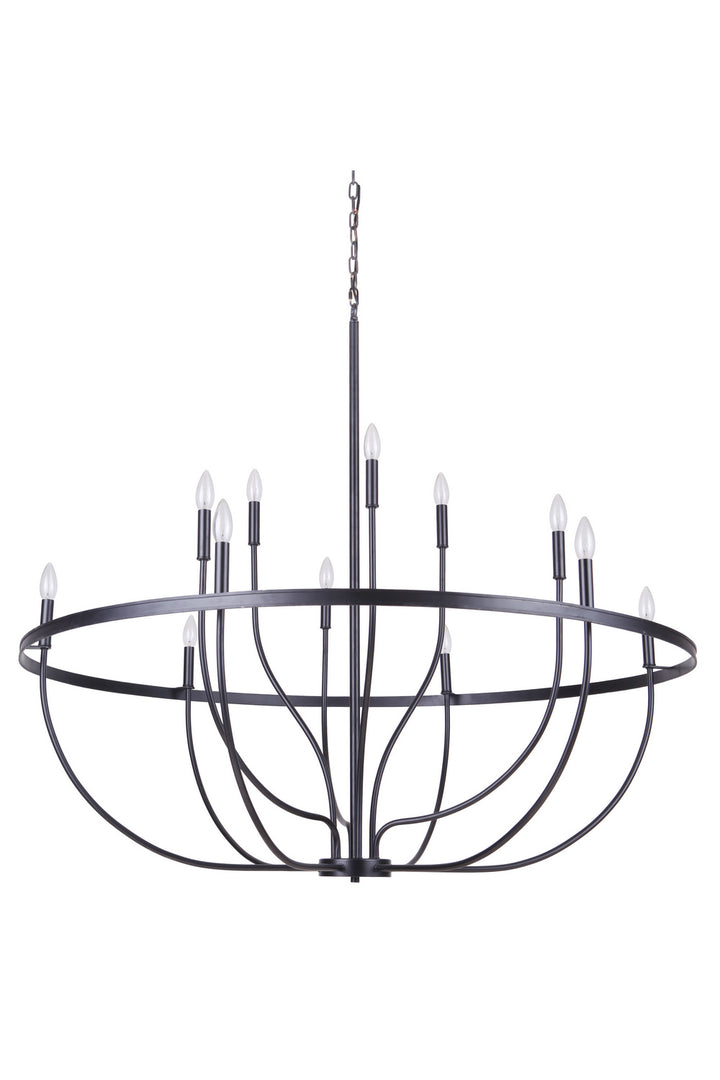 Mariana Upland 561208 Chandelier Light - Black